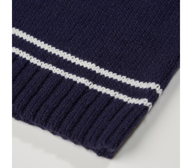 Weekend Offender Gato knit sweater Navy