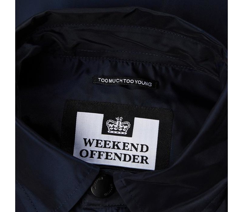 Weekend Offender Guadalajara overshirt jacket Navy