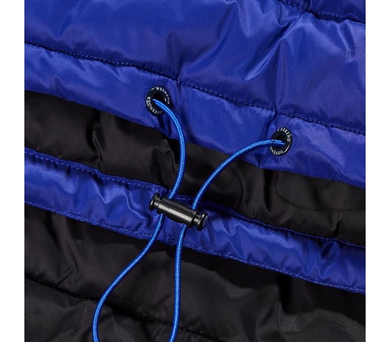 Weekend Offender Pablo half-zip hooded jacket Electric