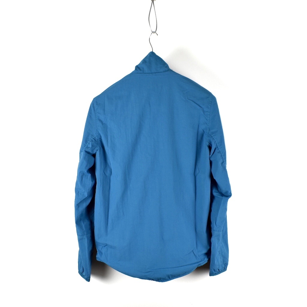 Marshall Artist garment dyed parachute overshirt Aqua - Archivio85