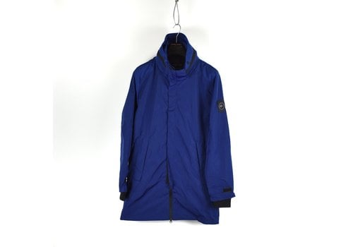 Marshall Artist Marshall Artist shimmer fishtail parka Ink blue