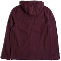 Peaceful Production hood overshirt Zinfandel