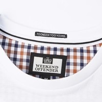 Weekend Offender Titanium t-shirt White