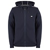 Weekend Offender Weekend Offender Sodium full zip hooded sweatshirt Navy
