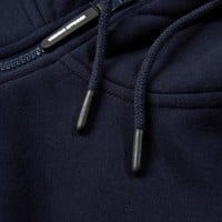 Weekend Offender Sodium full zip hooded sweatshirt Navy