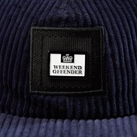 Weekend Offender Anjuna cord cap Navy