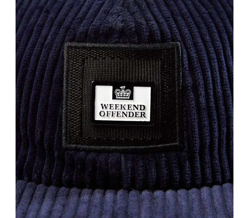 Weekend Offender Anjuna cord cap Navy