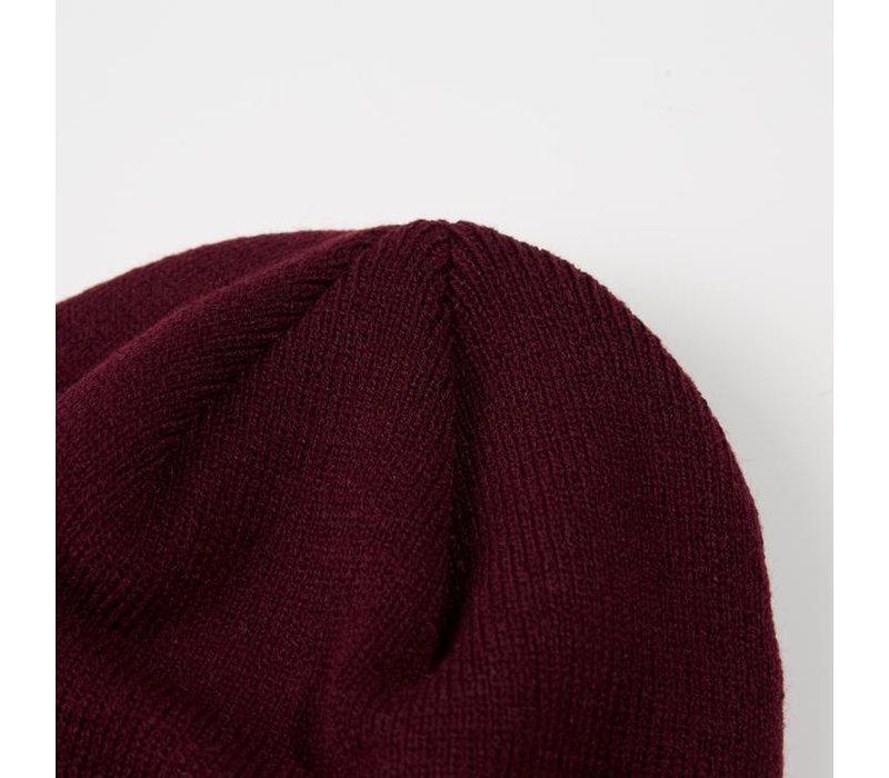 Weekend Offender Pedar knit beanie hat Burgundy