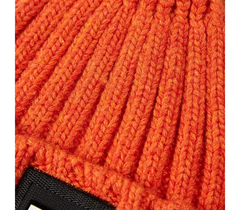 Weekend Offender Gerdai knit bobble hat Burnt Orange