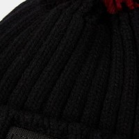 Weekend Offender Gerdai knit bobble hat Black