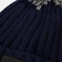 Weekend Offender Gerdai knit bobble hat Navy