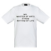 MA.STRUM MA.STRUM SS archive slogan tee Optic White