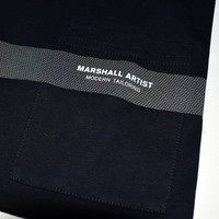 Marshall Artist Iridescent reflective ss t-shirt Navy