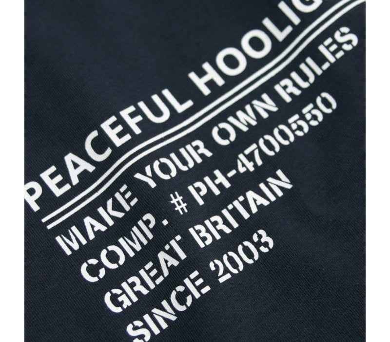 Peaceful Hooligan ID t-shirt Navy