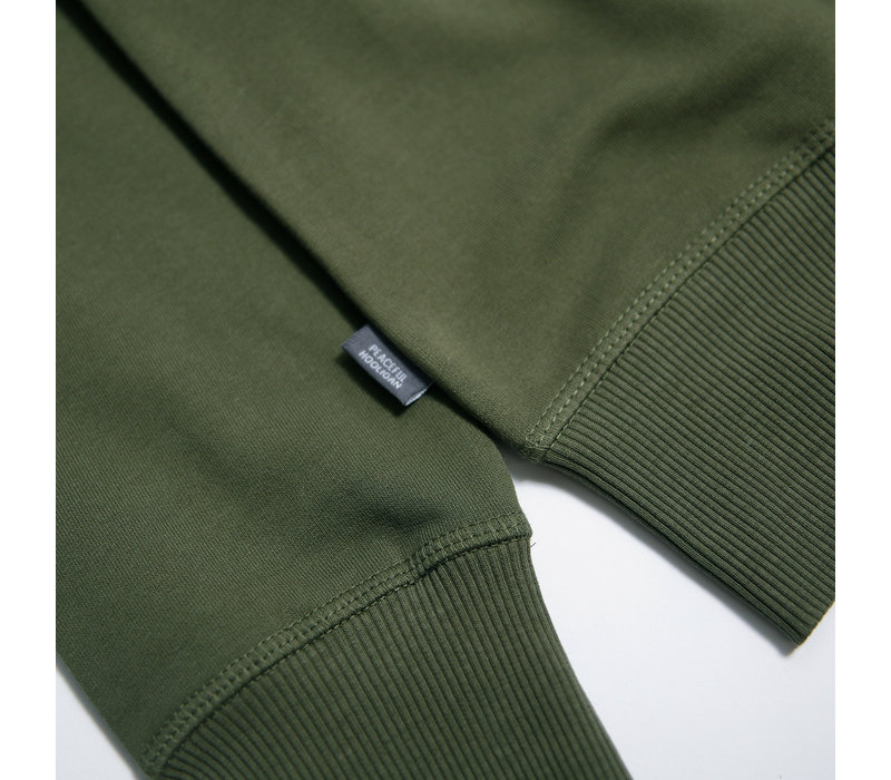 Peaceful Hooligan Outline sweatshirt Olive