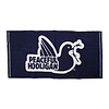 Peaceful Hooligan Peaceful Hooligan Dove logo beach towel Navy