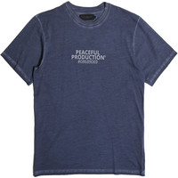 Peaceful Production Insignia t-shirt Blue