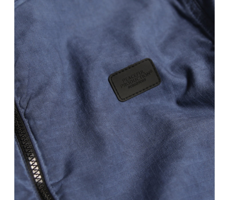 Peaceful Production training jacket Blue