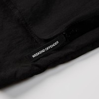 Weekend Offender Carbone hooded jacket Black