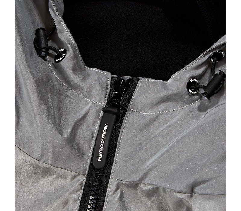 Weekend Offender Salcedo hooded jacket Reflective