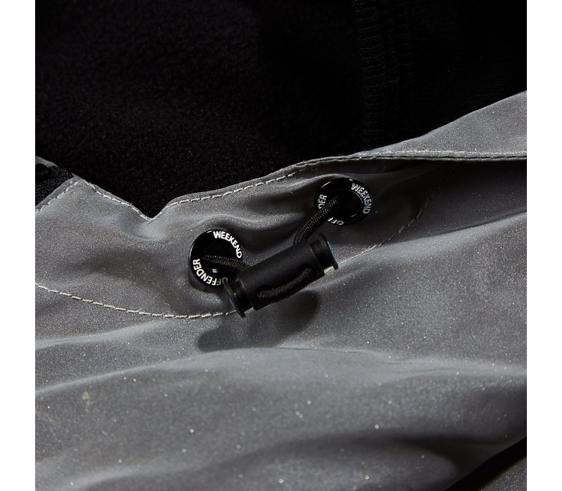 Weekend Offender Salcedo hooded jacket Reflective