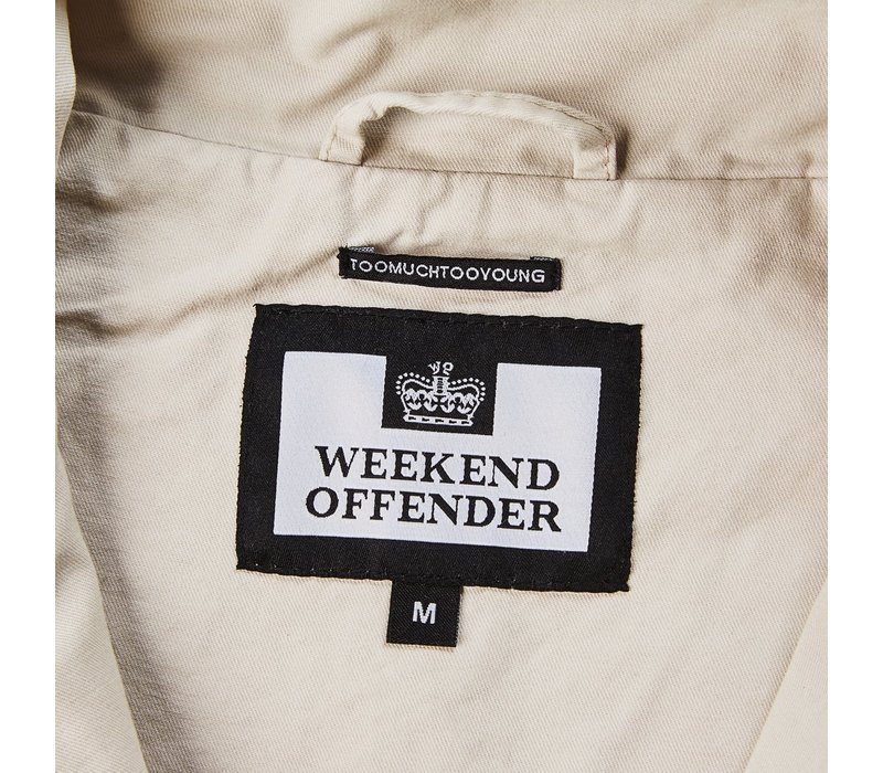 Weekend Offender Wise Guy jacket Plaster