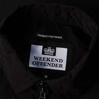 Weekend Offender Vinnie overshirt jacket Black