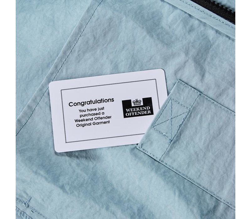 Weekend Offender Sorvino overshirt jacket Lake Blue