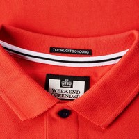 Weekend Offender Judge polo Watermelon Red