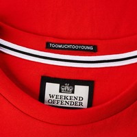 Weekend Offender WO Tee t-shirt Flame Red