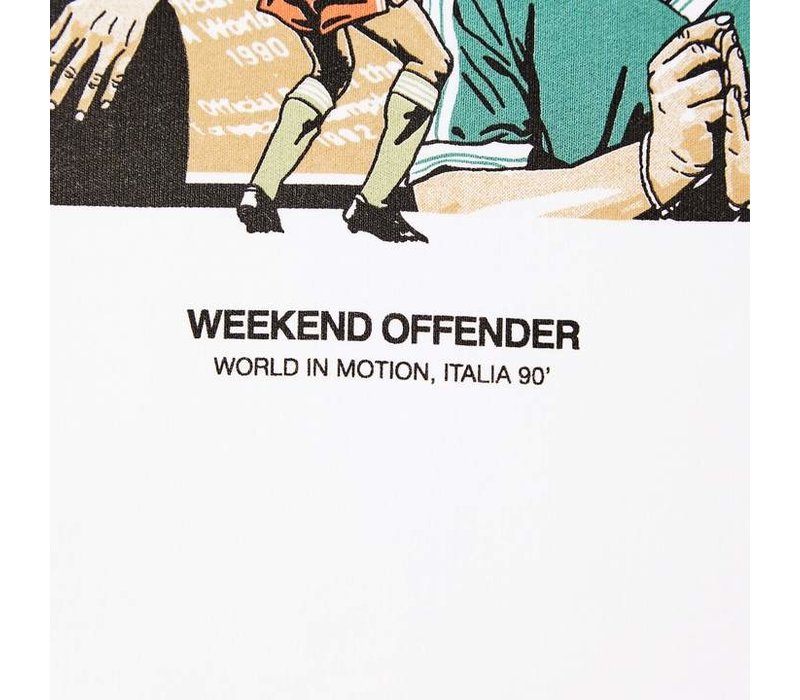 Weekend Offender Italia 90 Players t-shirt White