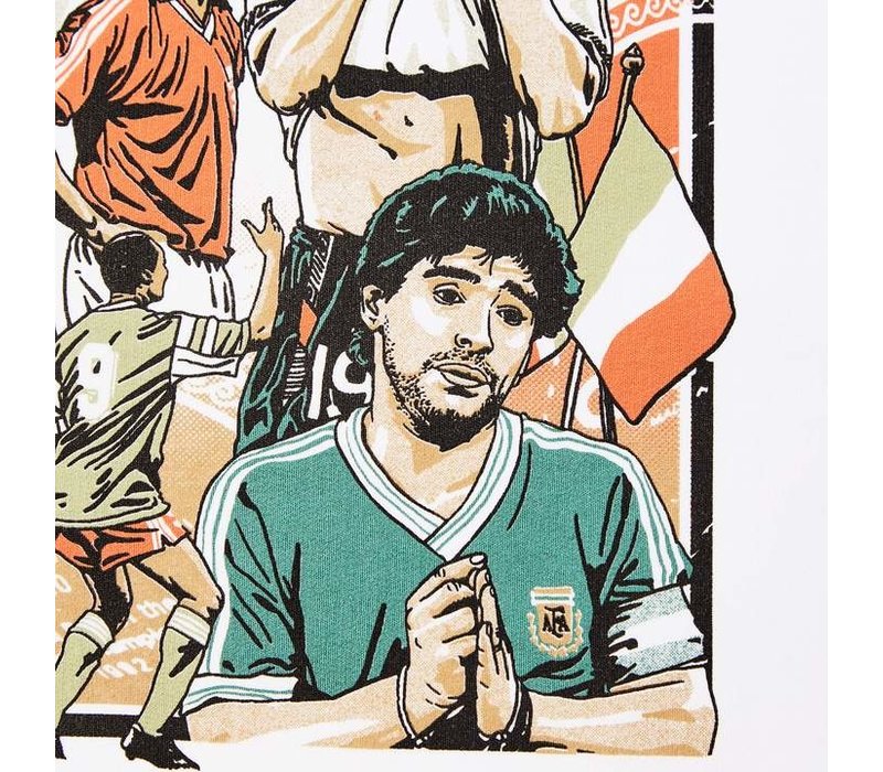 Weekend Offender Italia 90 Players t-shirt White