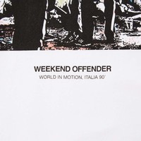 Weekend Offender Italia 90 Fans t-shirt White