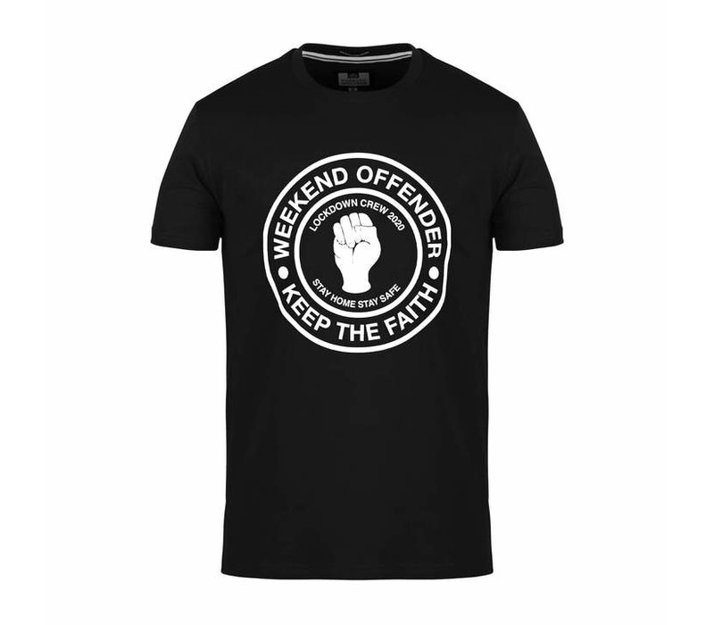 Weekend Offender Keep The Faith t-shirt Black