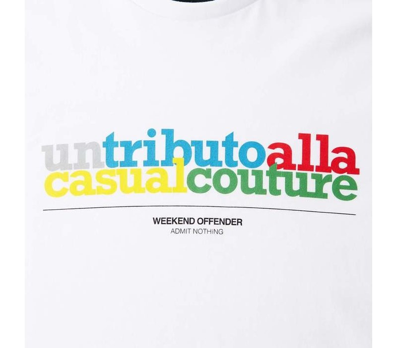 Weekend Offender Tribute t-shirt White