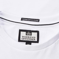 Weekend Offender Supersonic t-shirt White