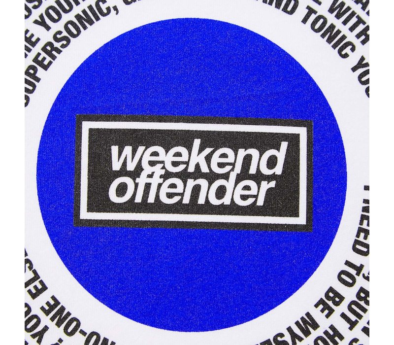 Weekend Offender Supersonic t-shirt White