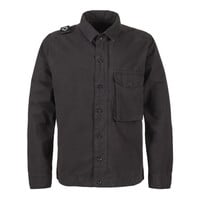 MA.STRUM gd overshirt Jet Black