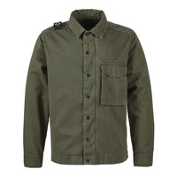 MA.STRUM gd overshirt Dark Khaki Green