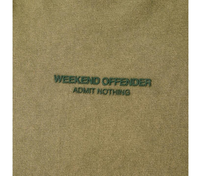 Weekend Offender W.O.A.N. t-shirt Dark Khaki