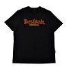Three Stroke Productions classic flock print t-shirt Black
