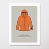 Creative Juice MCR Creative Juice MCR A3 print CP Company Mille Milia goggle jacket orange