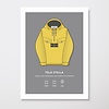 Creative Juice MCR Creative Juice MCR A3 print Stone Island Tela Stella yellow