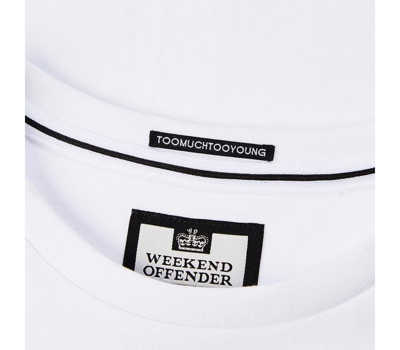 Weekend Offender Smiley t-shirt White