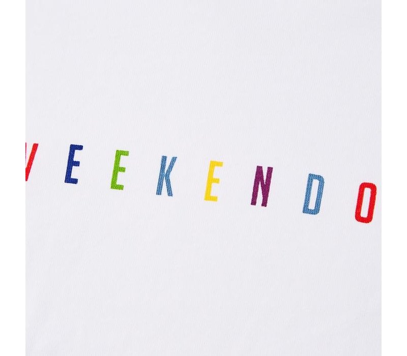 Weekend Offender Multi t-shirt White