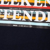 Weekend Offender Spines t-shirt Navy