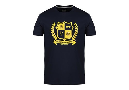 Weekend Offender Weekend Offender Shield t-shirt Navy