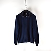 C.P. Company C.P. Company navy knit cotton goggle full zip cardigan 52