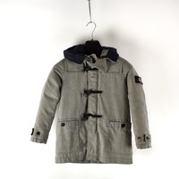 Stone Island junior ice jacket wool blend parka age 8