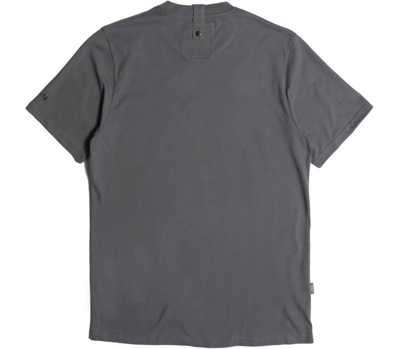 Peaceful Hooligan Outline t-shirt Iron Gate Grey